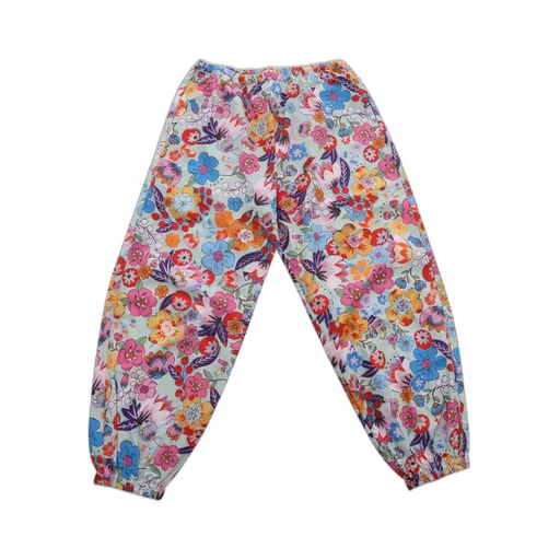 Marni Kids Floral-Printed Tapered-Leg Trousers