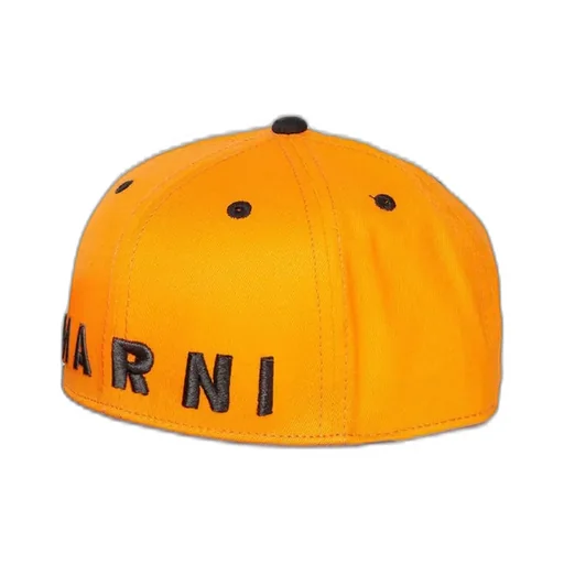 Marni Kids Logo Embroidered Baseball Cap