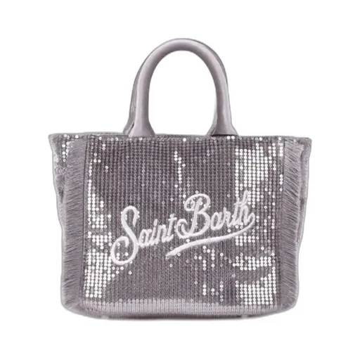 Mc2 Saint Barth Kids Sequin Mini Tote Bag