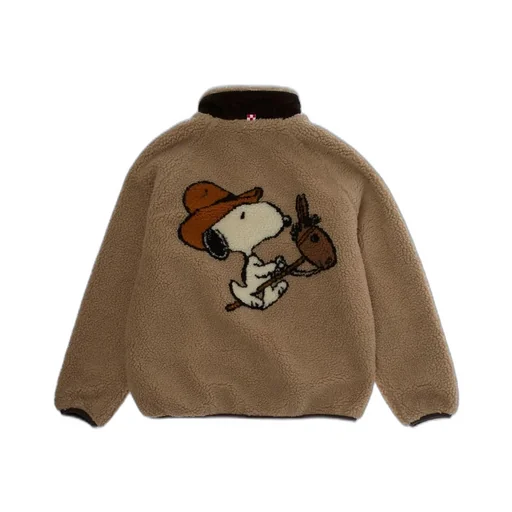 Mc2 Saint Barth Kids Fleece High-Neck Jacket