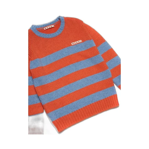 Marni Kids Striped Crewneck Long-Sleeved Jumper