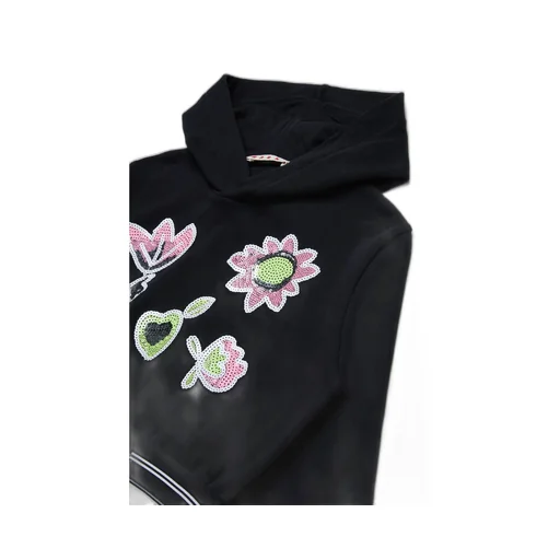 Marni Kids Sequin-Embellished Long-Sleeved Hoodie