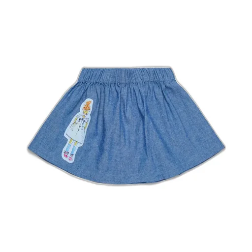 Marni Kids Elastic Waist Mini Skirt