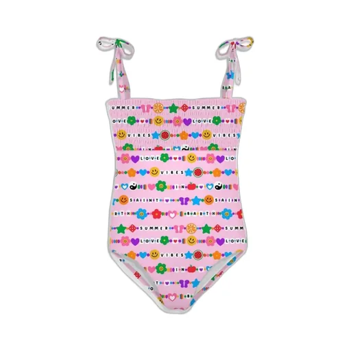 Mc2 Saint Barth Kids Printed Beachwear