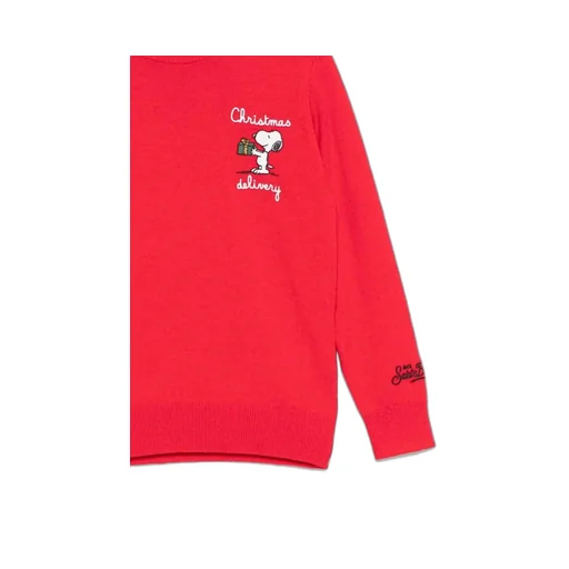 Mc2 Saint Barth Kids Snoopy Knitwear