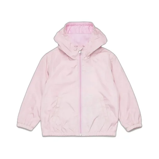 Marni Kids Logo Printed Hooded Windbreaker Jacket