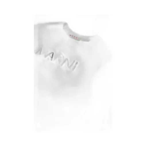 Marni Kids Logo-Beaded Crewneck Sweatshirt