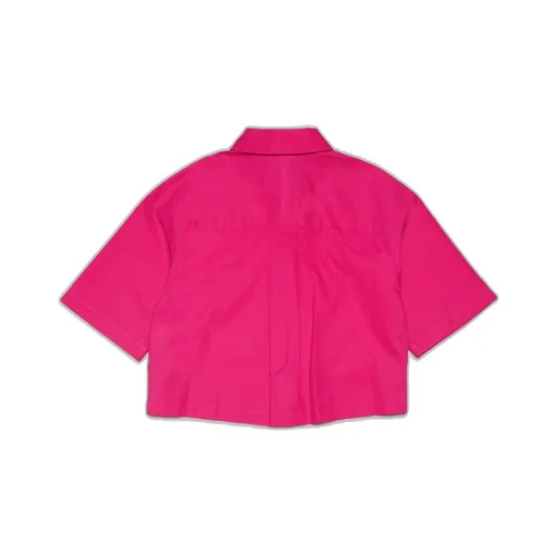 Max&Co. Kids Logo-Embroidered Short Sleeved Shirt