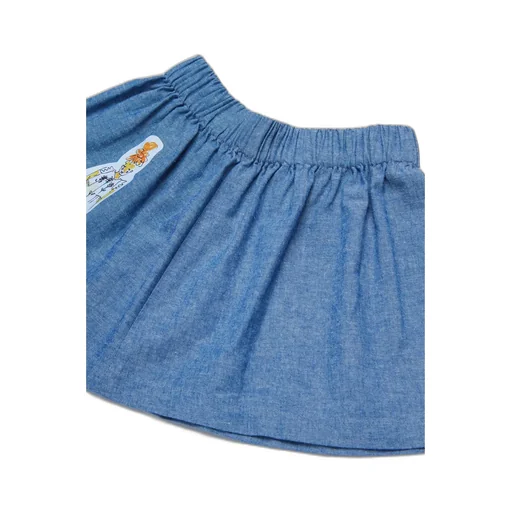 Marni Kids Elastic Waist Mini Skirt