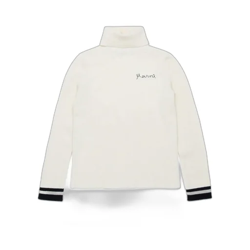 Marni Kids Roll Neck Straight Hem Jumper