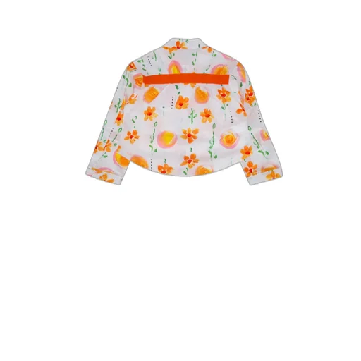 Marni Kids Sunny Day Floral-Printed Zipped Poplin Jacket