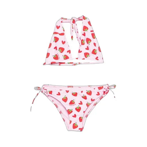 Mc2 Saint Barth Kids Aryanna Strawberry Beachwear