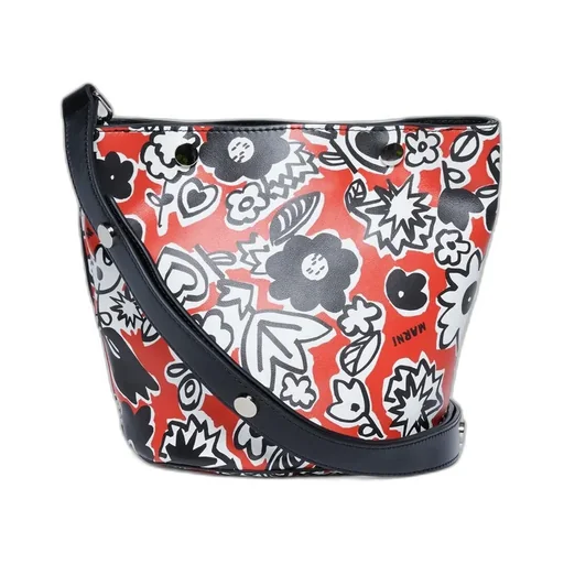 Marni Kids All-Over Printed Top Handle Bag