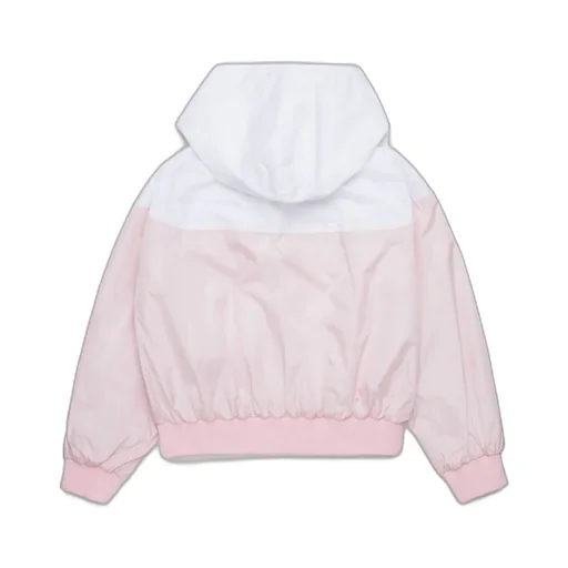 Marni Kids Logo Two-Tone Windbreaker Jacket