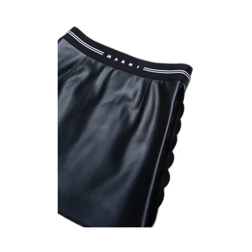 Marni Kids Logo Waistband Skirt