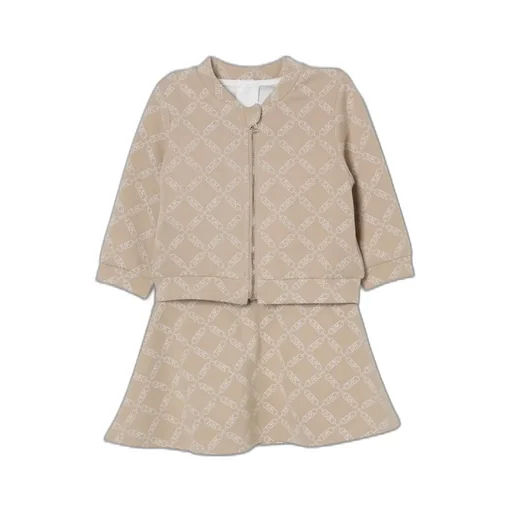 Michael Kors Kids Mk Empire-Pattern Skirt Set