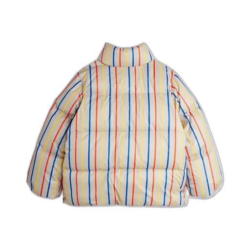 Mini Rodini Clover Stripe Citypuffer Jacket