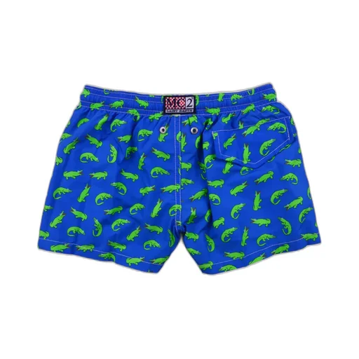 Mc2 Saint Barth Kids All-Over Printed Drawstring Swim Shorts