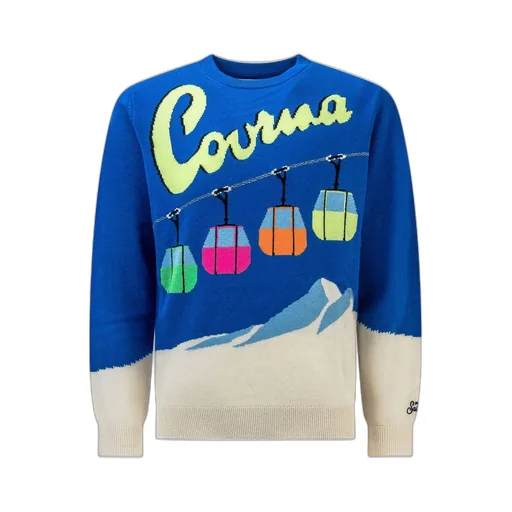 Mc2 Saint Barth Kids Motif Intarsia Knitted Jumper