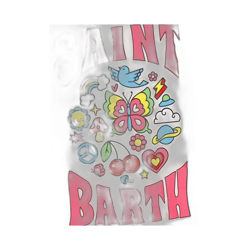 Mc2 Saint Barth Kids Saint Barth Printed T-Shirt
