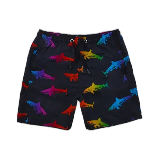Mc2 Saint Barth Kids All-Over Motif Printed Swim Shorts