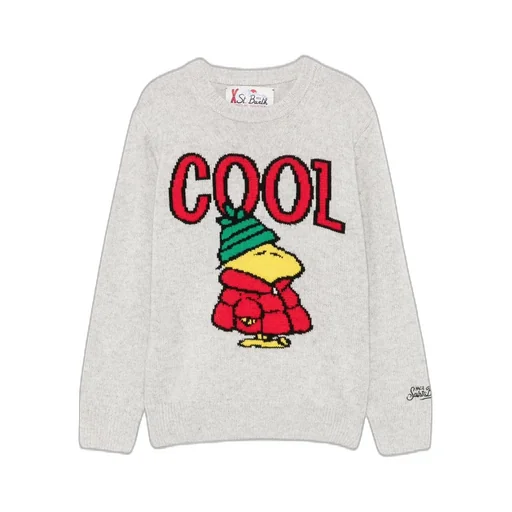 Mc2 Saint Barth Kids Douglas Jacquard Knitwear