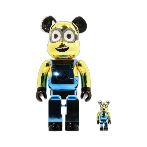 Medicom Toy Be@Rbrick Dave Chrome Toy