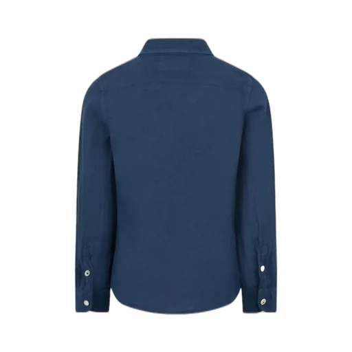 Mc2 Saint Barth Kids Agnes Curved Hem Shirt