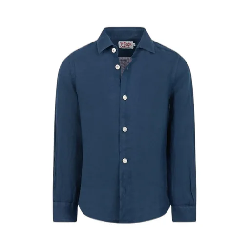 Mc2 Saint Barth Kids Agnes Curved Hem Shirt