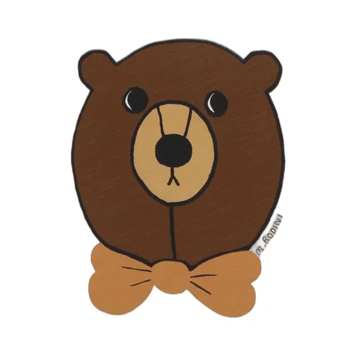 Mini Rodini Bear Printed Crewneck T-Shirt