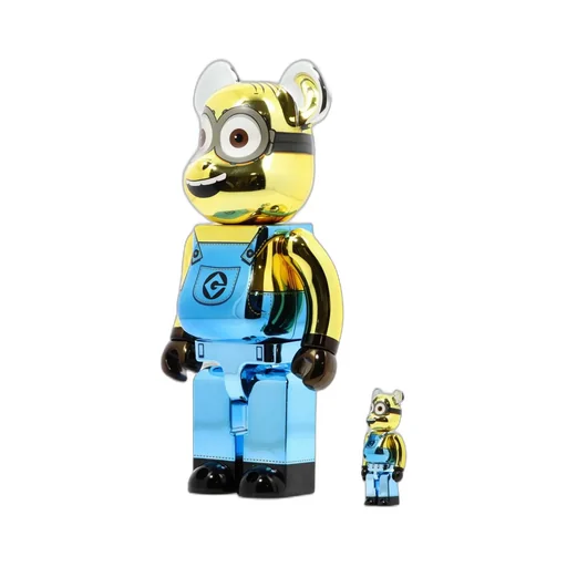 Medicom Toy Be@Rbrick Dave Chrome Toy