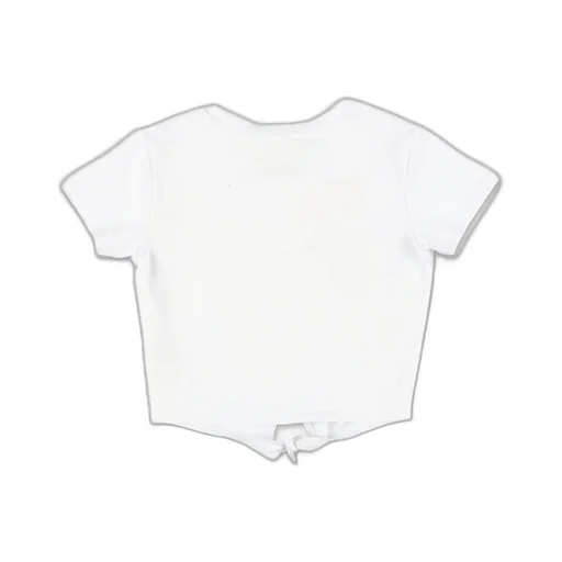 Michael Kors Kids Logo Printed Cropped T-Shirt