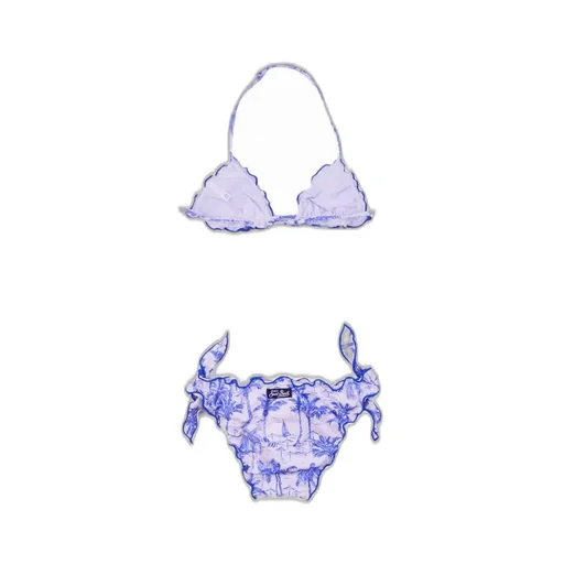 Mc2 Saint Barth Kids All-Over Printed Bikini Set
