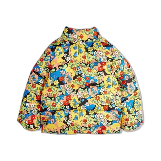 Mini Rodini Floral Printed Puffer Jacket