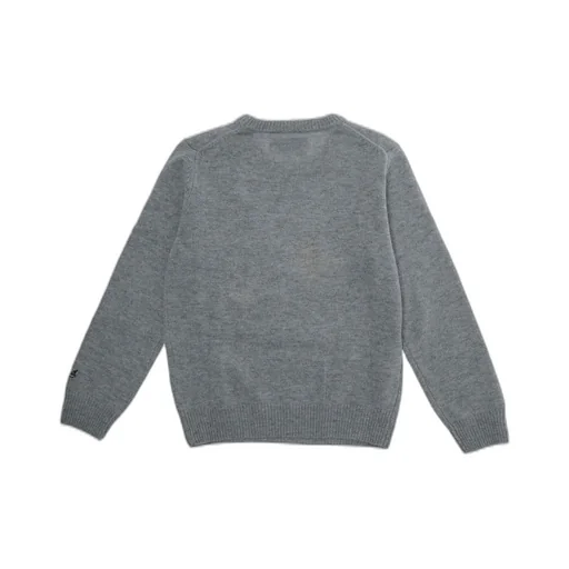 Mc2 Saint Barth Kids Logo Embroidered Knitwear