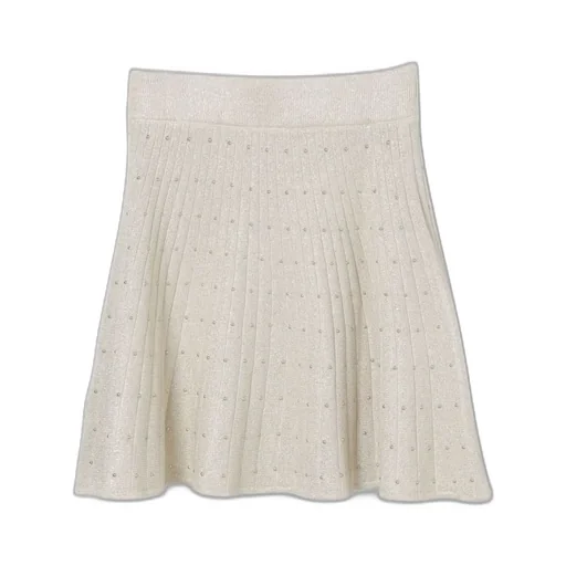Michael Kors Kids Stud-Embellishment Flared Skirt