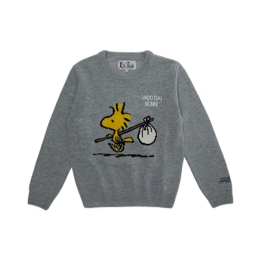 Mc2 Saint Barth Kids Logo Embroidered Knitwear