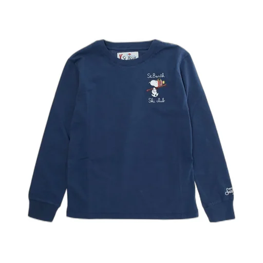 Mc2 Saint Barth Kids Snoopy Long Sleeve T-Shirt
