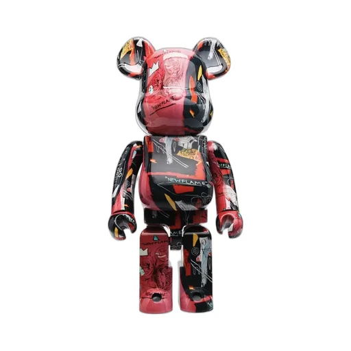 Medicom Toy Andy Warhol X Basquiat 1000% Toy