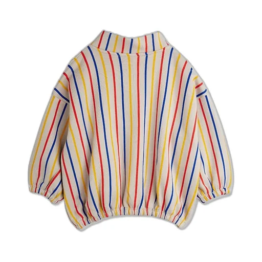 Mini Rodini Clover Half Zip Sweatshirt