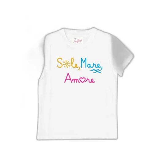 Mc2 Saint Barth Kids Graphic Print Top
