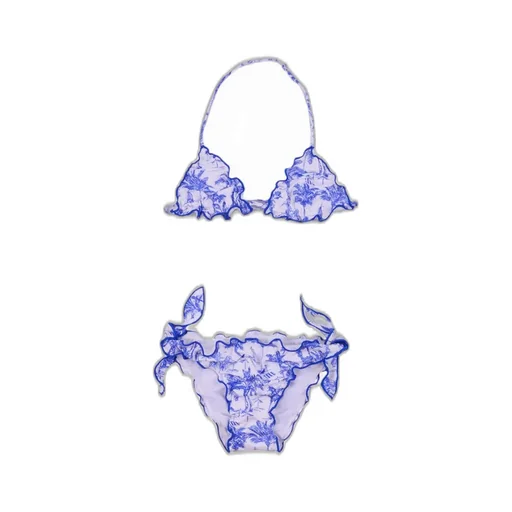 Mc2 Saint Barth Kids All-Over Printed Bikini Set