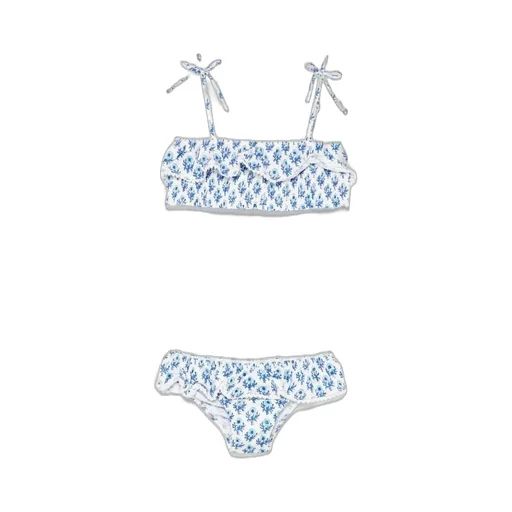 Mc2 Saint Barth Kids Melie Ruffled Beachwear