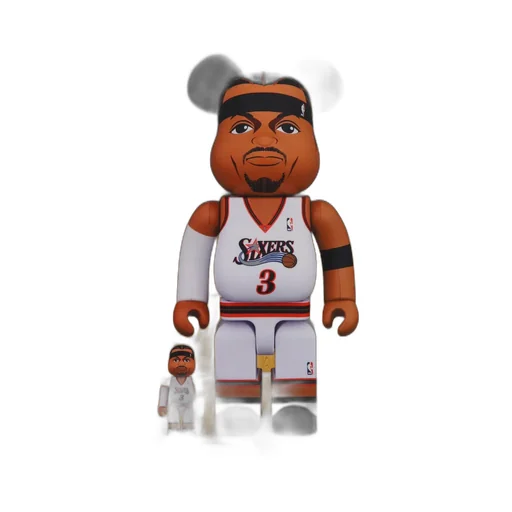 Medicom Toy Be@Rbrick Iverson Toy Set