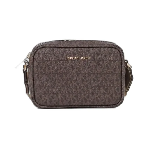 Michael Kors Kids Monogram Zipped Shoulder Bag