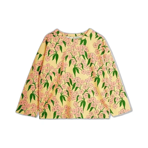 Mini Rodini Alpine Flowers Long Sleeve T-Shirt