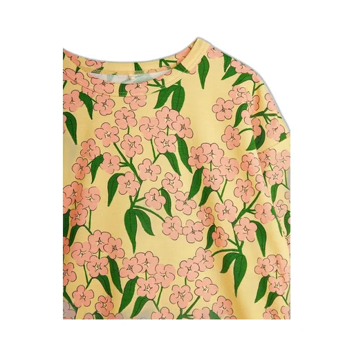 Mini Rodini Alpine Flowers Long Sleeve T-Shirt