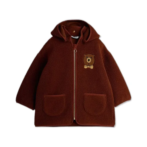 Mini Rodini Bear Pile Jacket