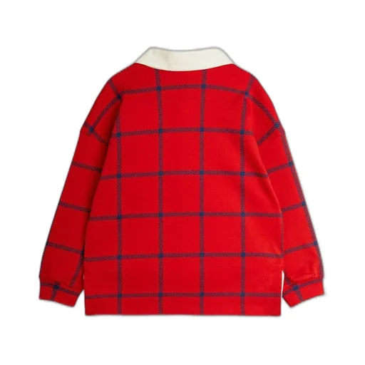 Mini Rodini Logo Detailed Checked Polo Shirt