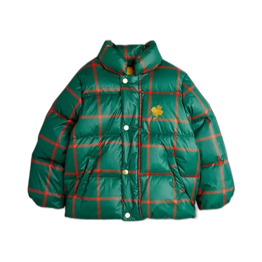 Mini Rodini Plaid Puffer Jacket